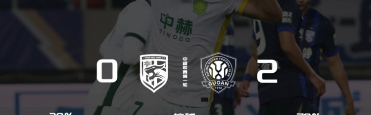 安全体育平台-武汉三镇0-2北京国安，本场比赛技术统计