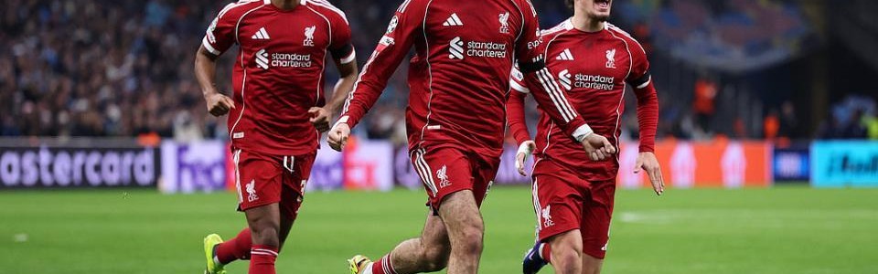 体育娱乐-已13场不败！利物浦3-0马赛 欧冠获2连胜升第4 索博任意球贴地斩