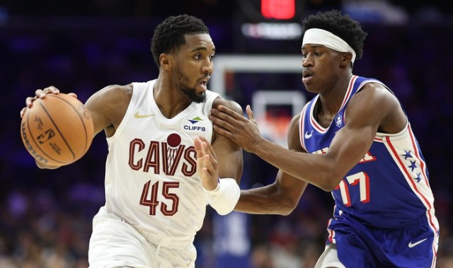 首页-骑士三杀76人！泰森7个3分+39分，生涯新高！马克西对不起恩比德|费城76人队|克利夫兰骑士队|多诺万-米切尔|泰雷塞·马克西|篮板_新浪体育_新浪新闻